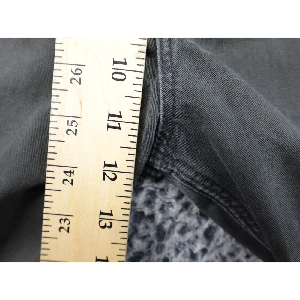 Carhartt Carpenter Pants Mens 36x36 Dark Gray Distressed Workwear Cotton Canvas - Picture 8 of 12